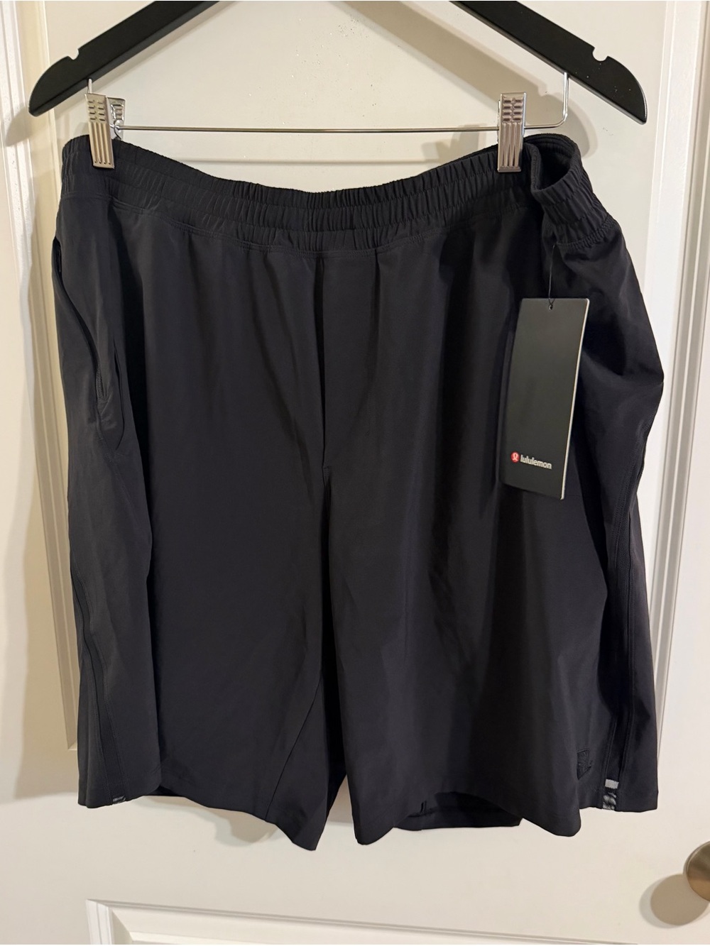 lululemon Pace Breaker Lined Men’s Black Athletic Shorts NWT 2XL